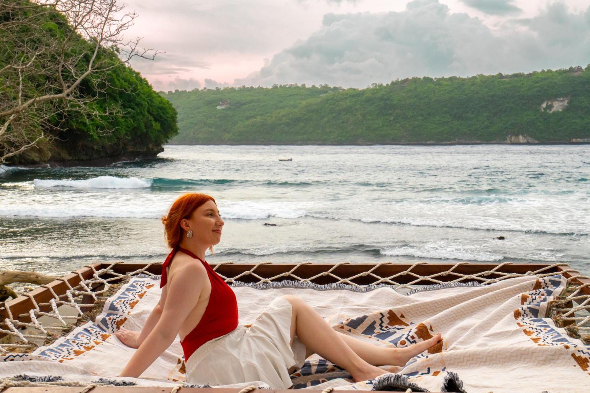 Beachfront Luxury Dome Villas - Gamat Bay Resort Nusa Penida Eksteriør bilde
