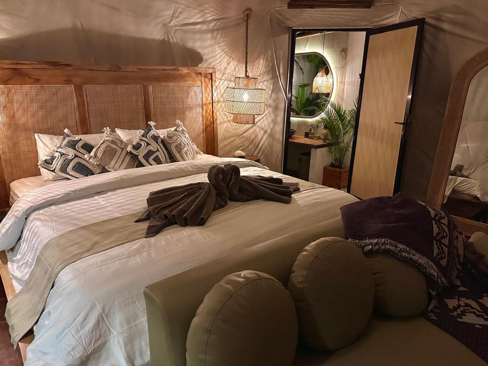 Beachfront Luxury Dome Villas - Gamat Bay Resort Nusa Penida Eksteriør bilde