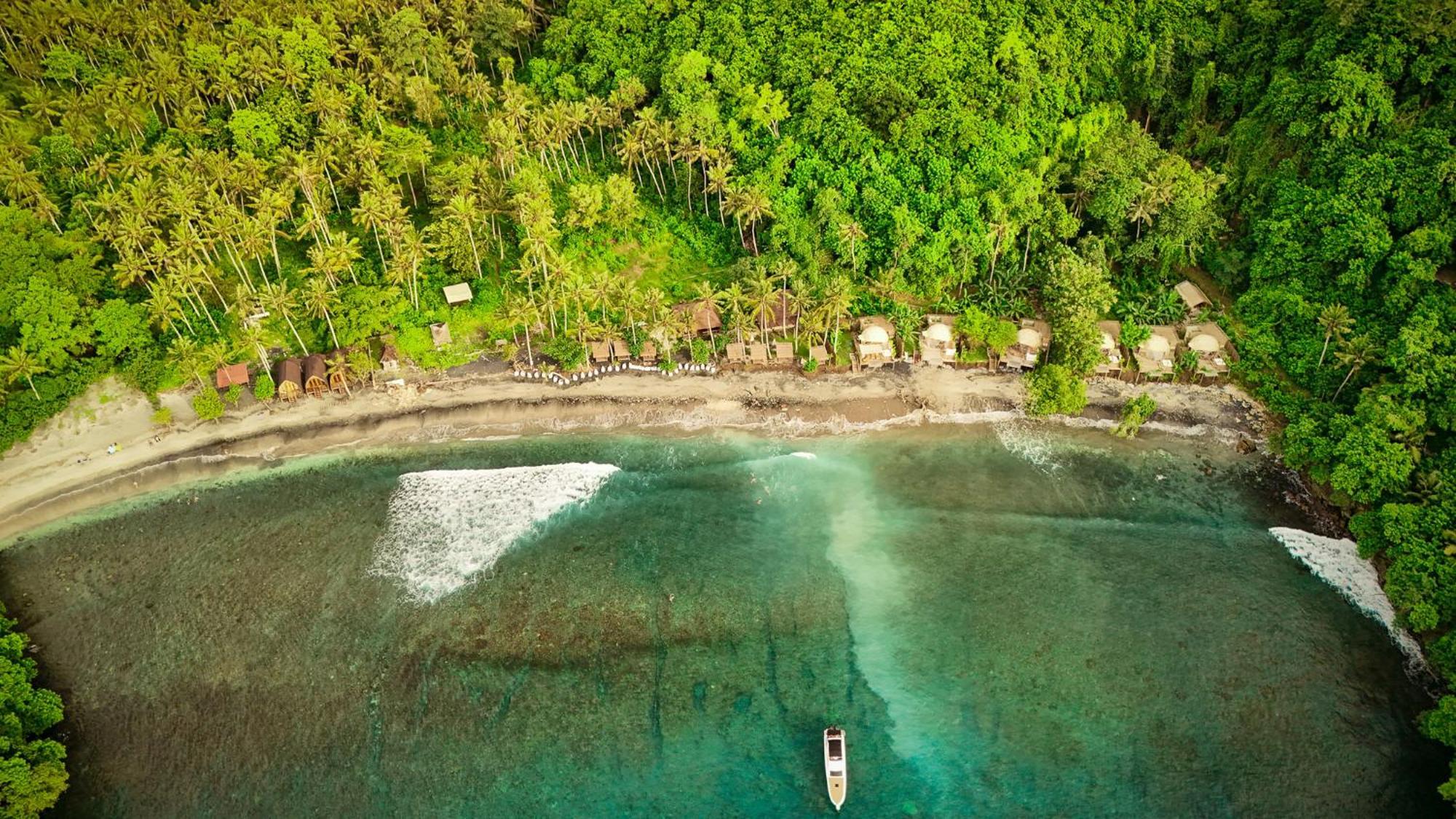 Beachfront Luxury Dome Villas - Gamat Bay Resort Nusa Penida Eksteriør bilde